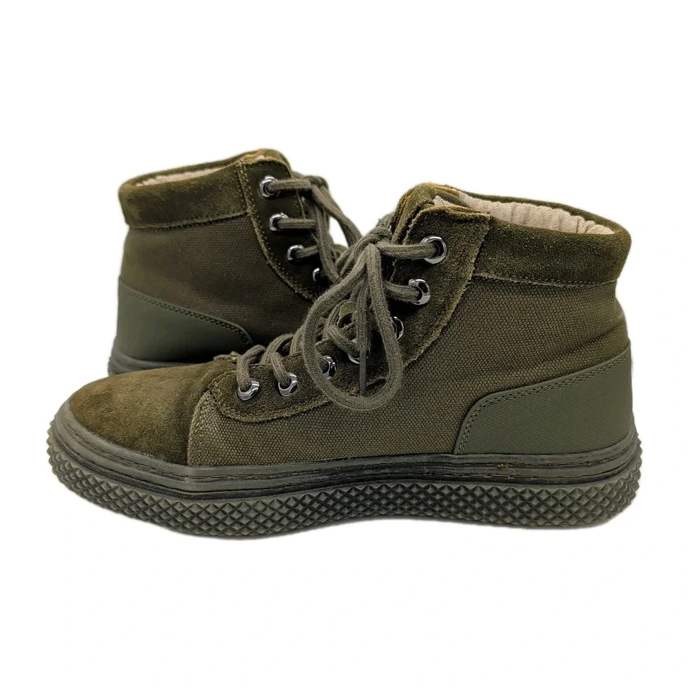 Steve Madden Green Lantern Hybrid Sneaker-Boot Chukka Gorpcore Urban High Top
